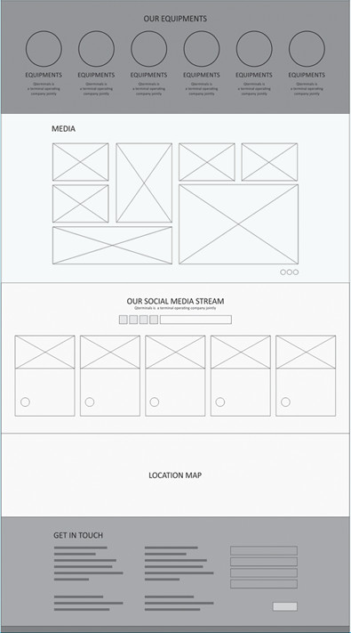 Qterminals Wireframe